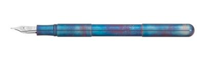 Kaweco Supra Fire Blue Fountain Pen (medium)