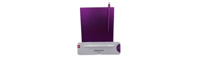Caran d'Ache Ballpoint pen 849 COLORMAT-X Violet + Notebook A5